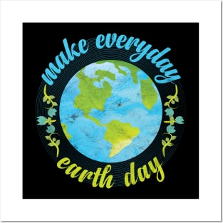 Earth Day Save the Earth Posters and Art